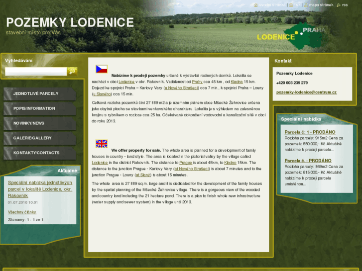 www.pozemky-lodenice.info