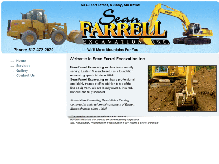 www.seanfarrellexcavation.com