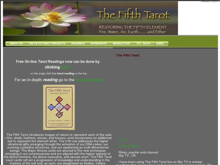 www.thefifthtarot.com