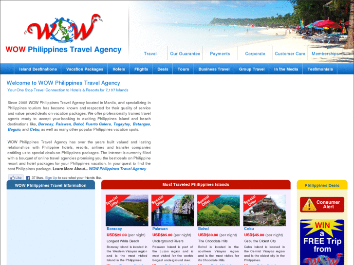 www.wowphilippinestravelagency.ph