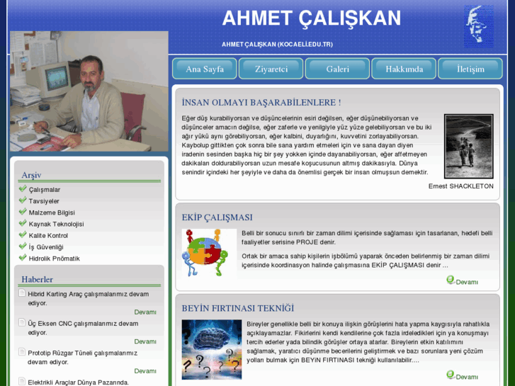 www.ahmetcaliskan.com