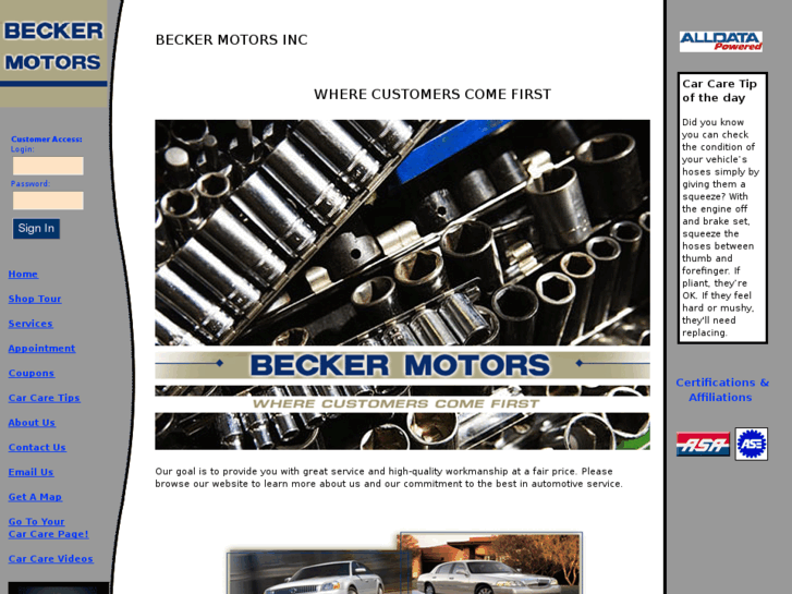 www.beckermotors.net