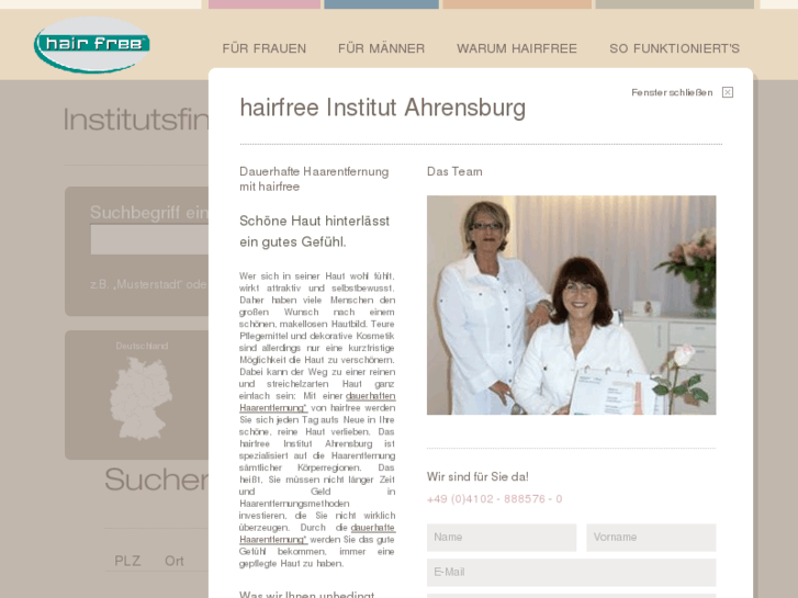 www.hairfree-ahrensburg.de