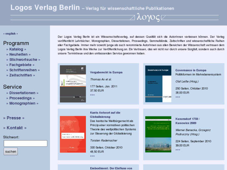 www.logos-verlag.de