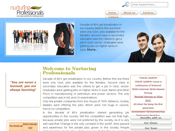 www.nurturingprofessionals.com