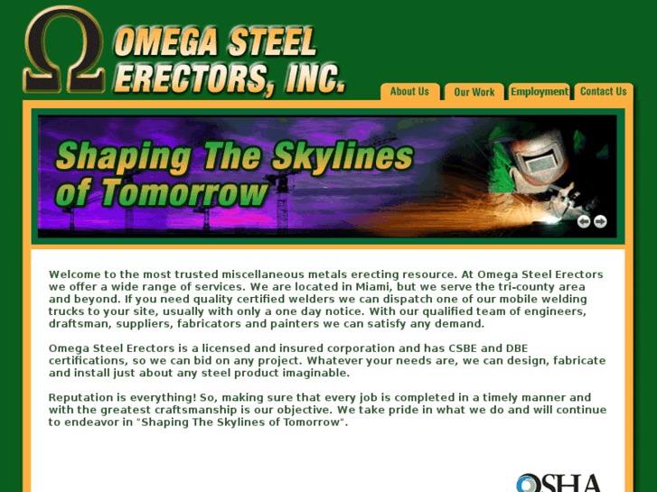 www.omegasteelerectors.com