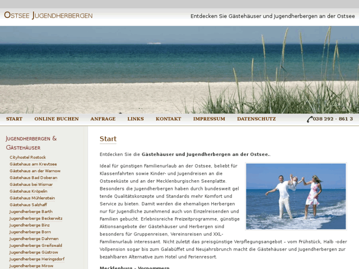 www.ostsee-jugendherbergen.de