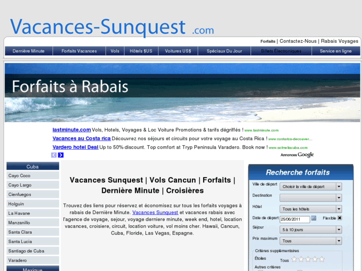 www.vacances-sunquest.com