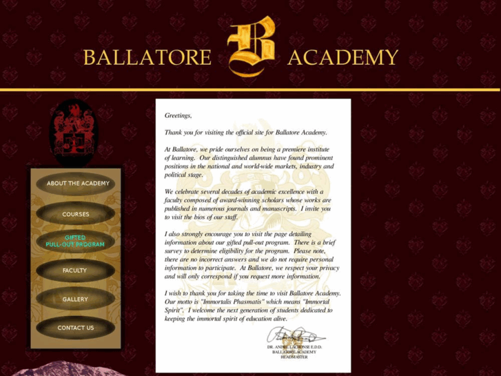 www.ballatoreacademy.net