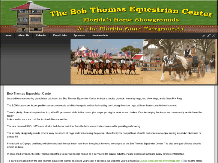 www.bobthomasequestriancenter.com