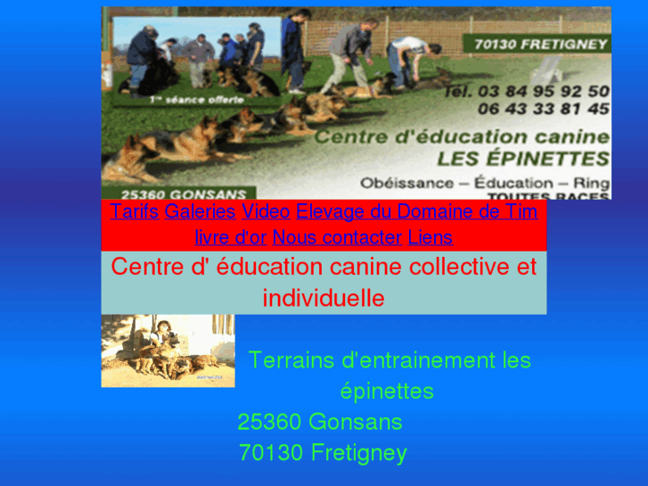 www.centrecaninlesepinettes.com