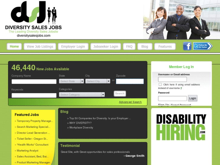 www.diversitysalesjobs.com
