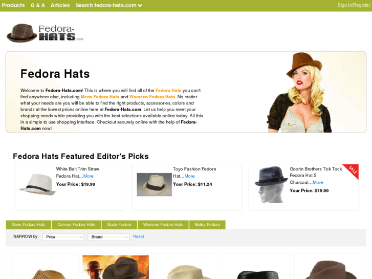 www.fedora-hats.com