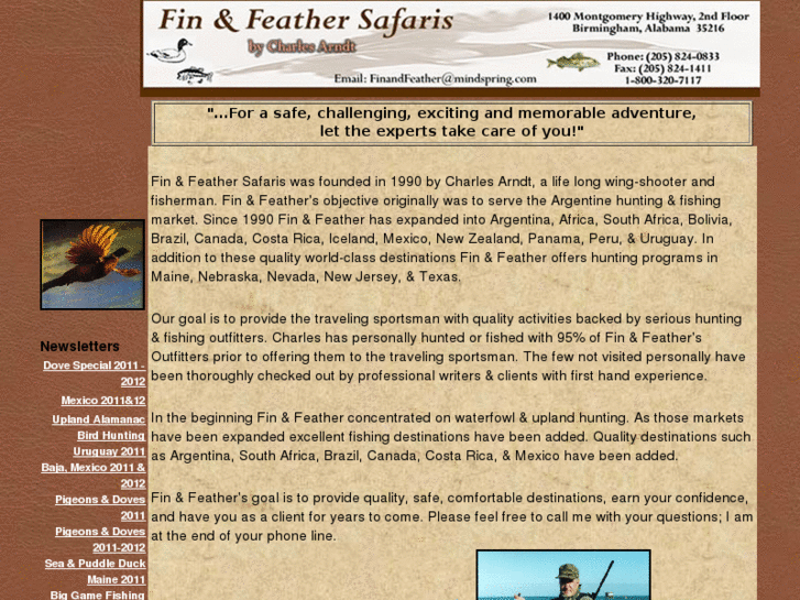 www.finandfeathersafaris.com