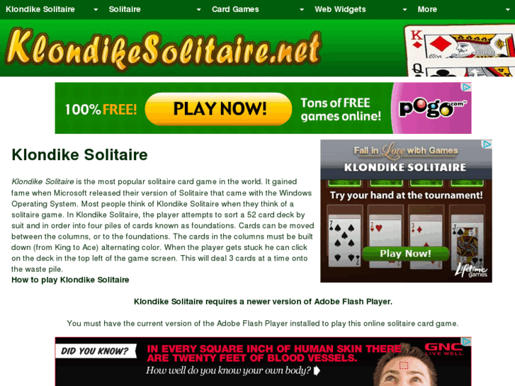 www.klondikesolitaire.net