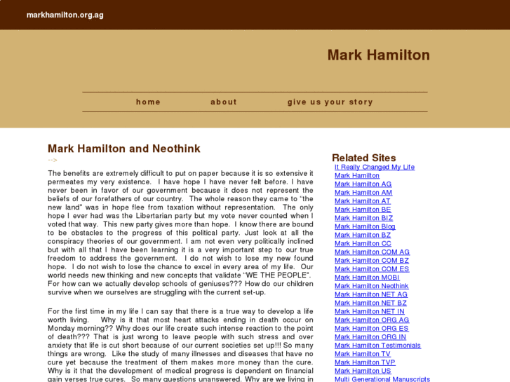 www.markhamilton.org.ag