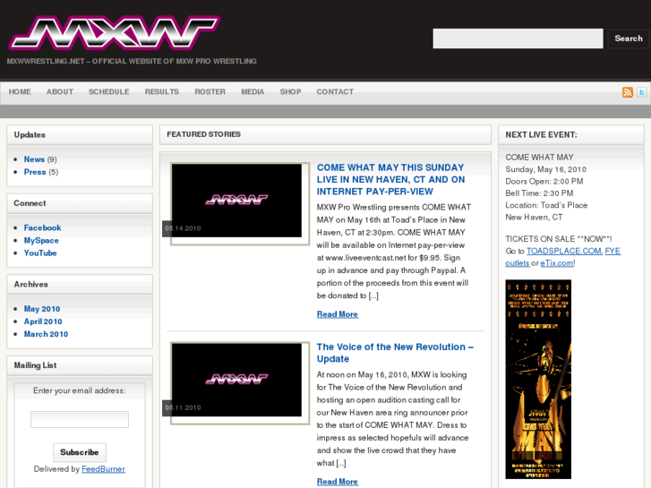 www.mxwwrestling.net