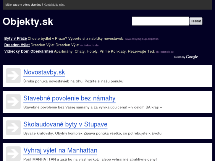 www.objekty.sk