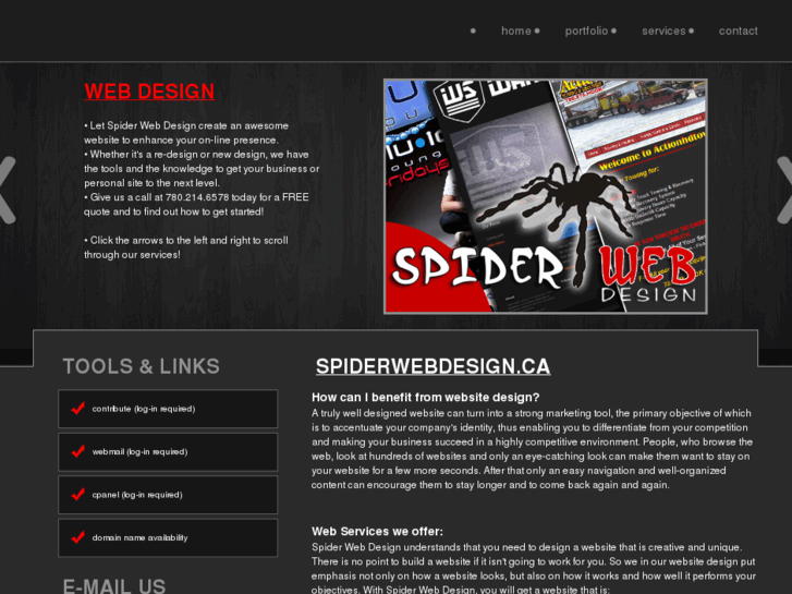 www.spiderwebdesign.ca