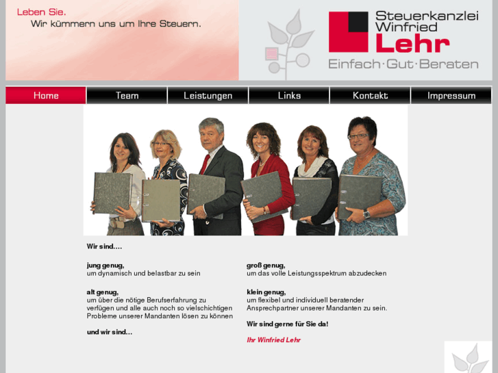 www.steuerbuero-lehr.biz