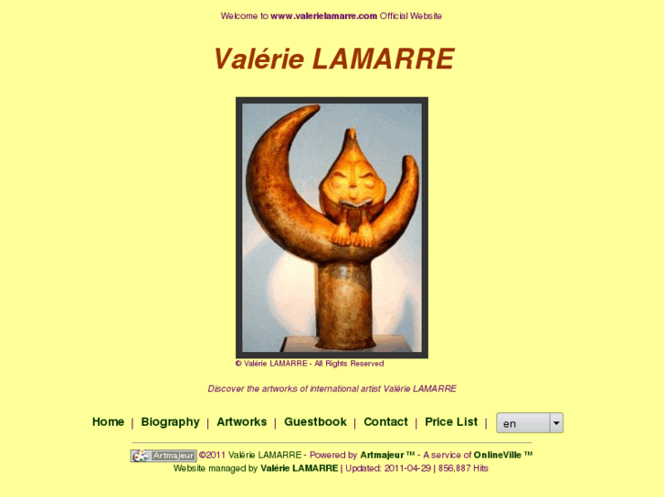 www.valerielamarre.com