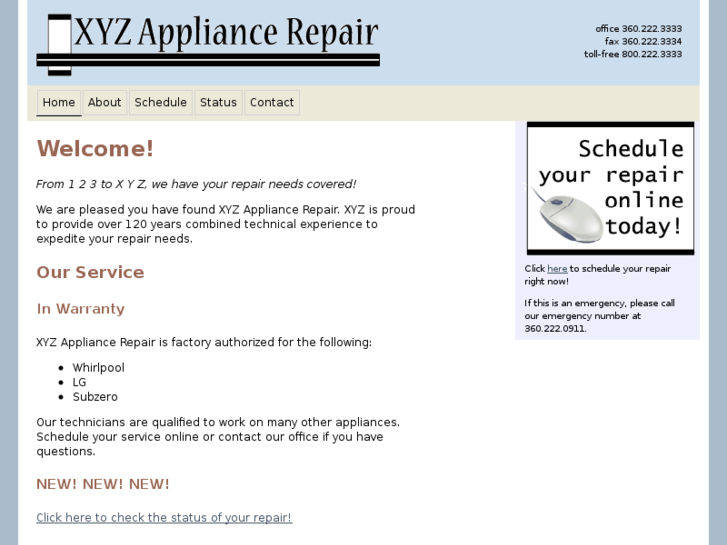 www.xyzappliancerepair.com