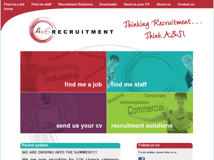 www.aandsrecruitment.com