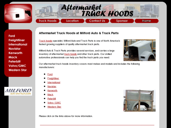 www.aftermarkettruckhoods.com