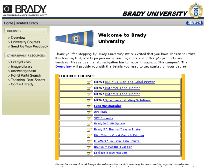 www.bradyuniversity.com