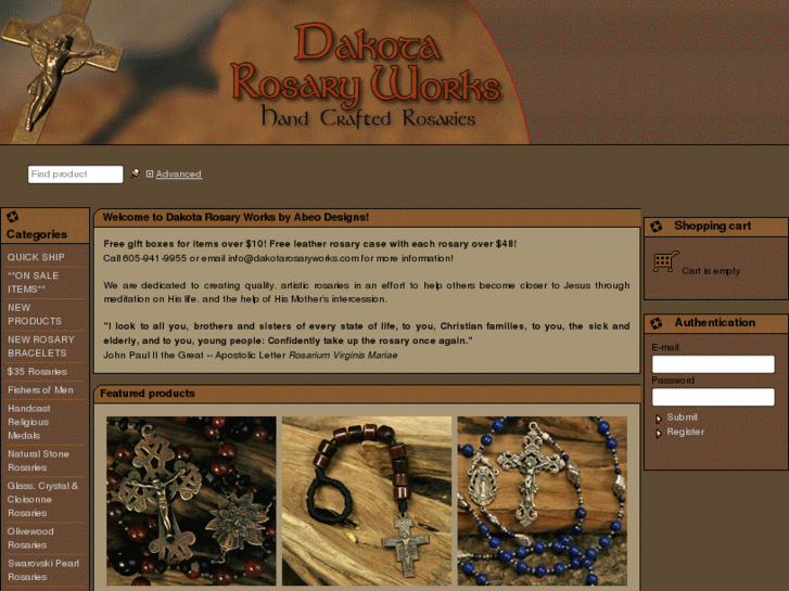 www.dakotarosaryworks.com