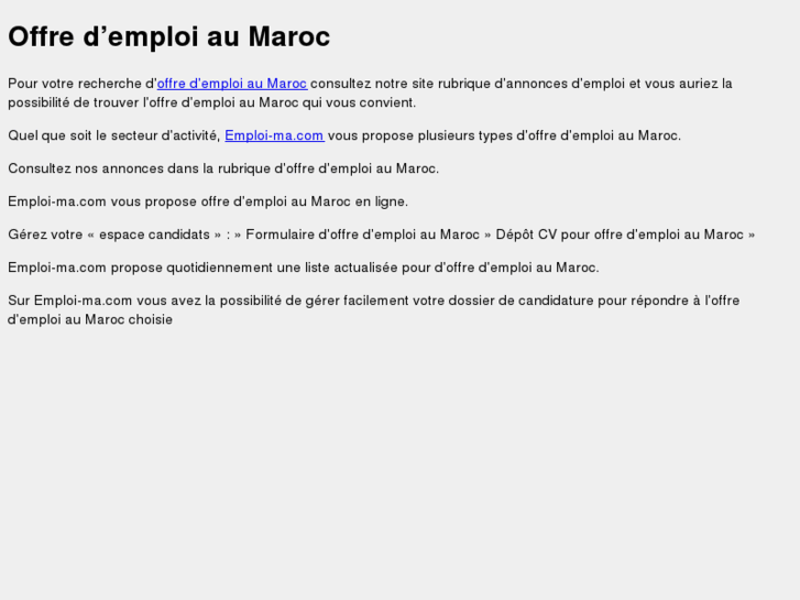 www.emploi-ma.com