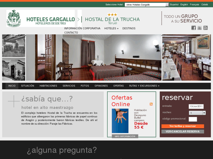 www.hostallatrucha.com