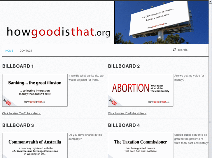 www.howgoodisthat.org