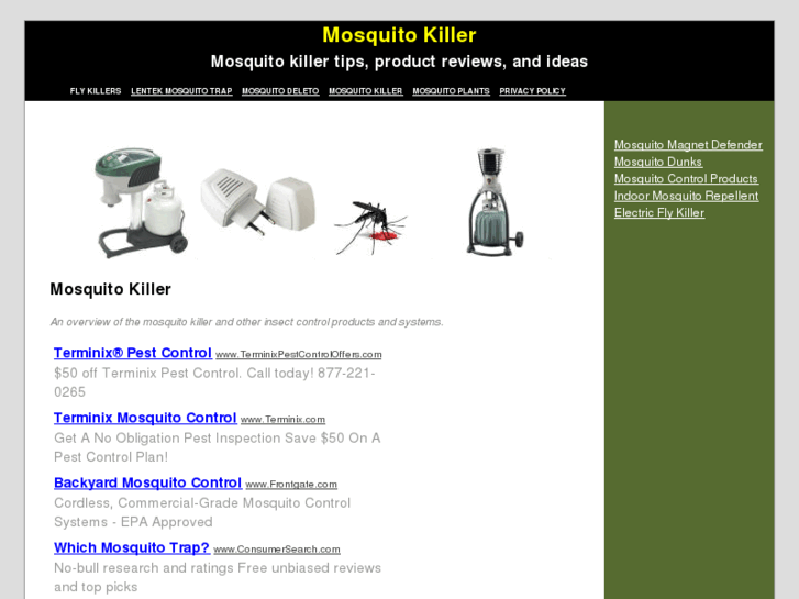 www.mosquitokiller.org