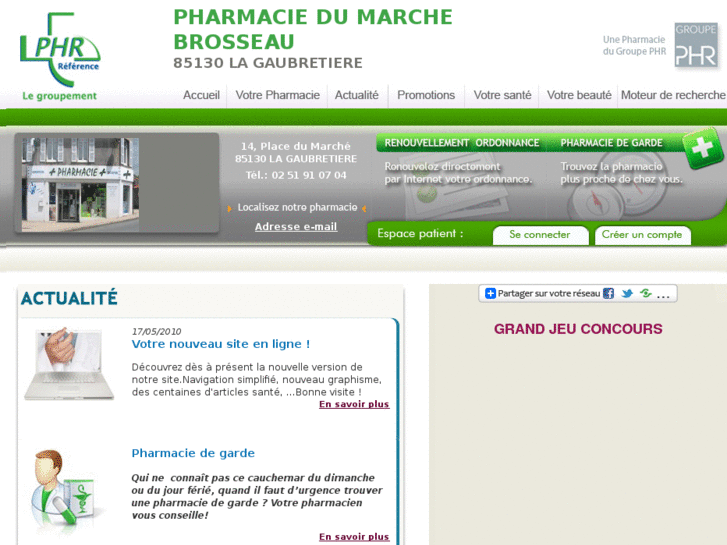 www.pharmacie-la-gaubretiere.com