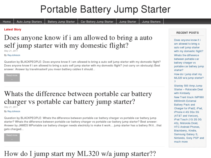 www.portablebatteryjumpstarter.net