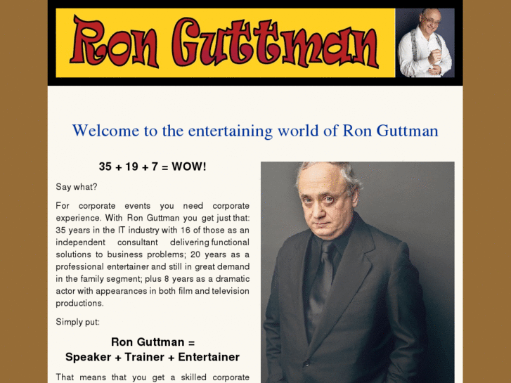 www.ronguttman.com