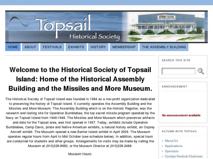 www.topsailhistoricalsociety.org