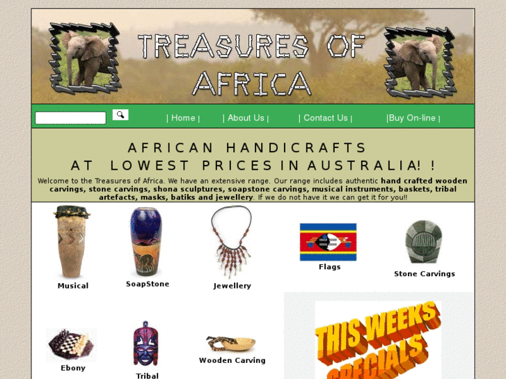 www.treasuresofafrica.com.au