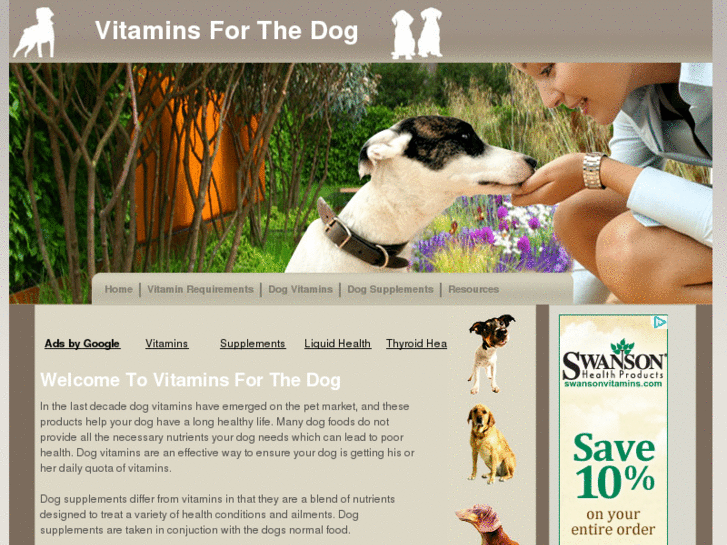 www.vitaminsforthedog.com