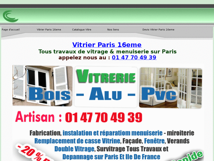 www.vitrierparis16eme.fr