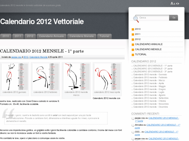 www.calendariovettoriale.com