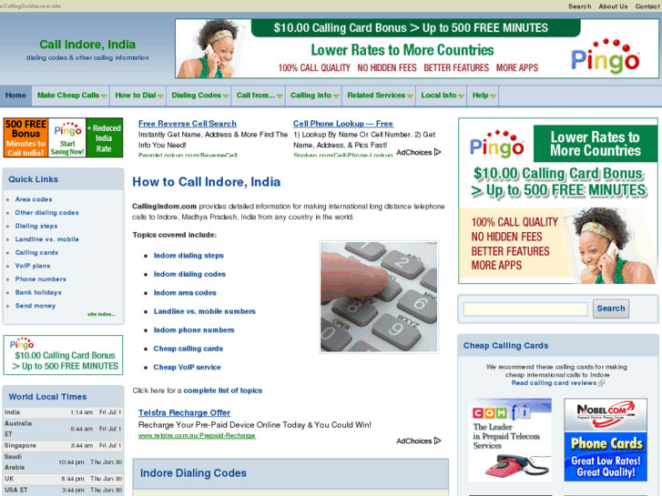 www.callingindore.com