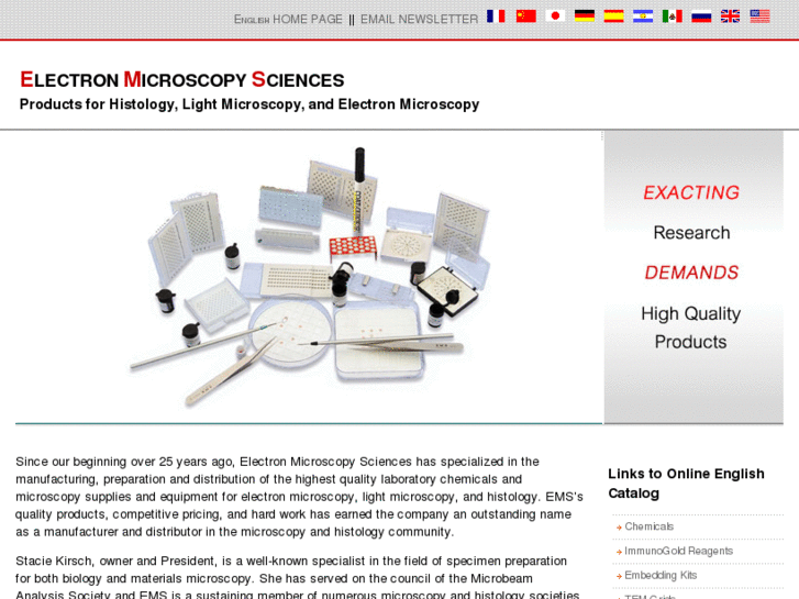 www.electronmicroscopysciences.com