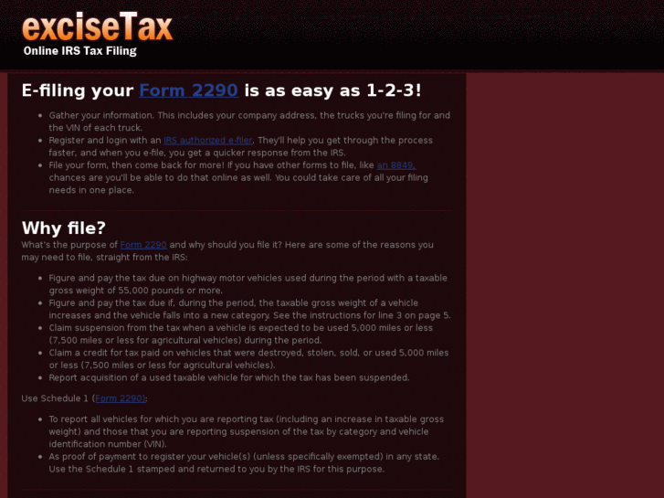 www.exciseforms.com