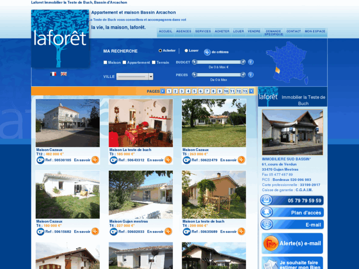 www.laforet-immobilier-arcachon.com