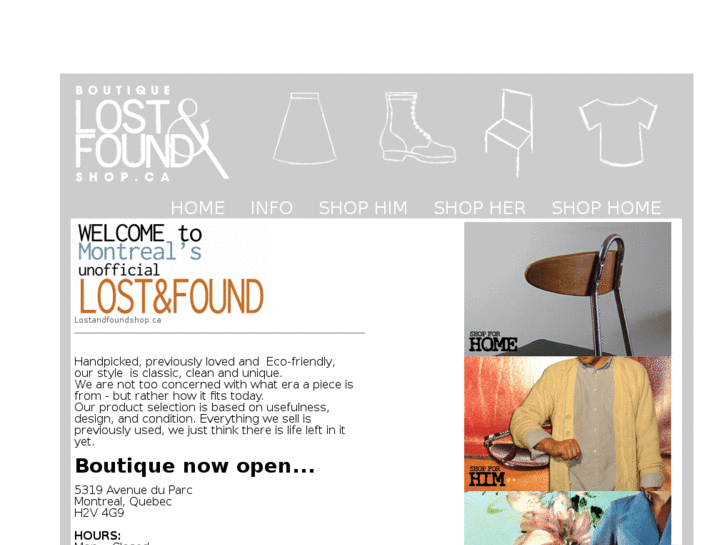 www.lostandfoundshop.info