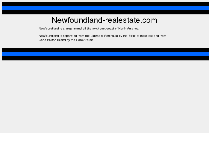 www.newfoundland-realestate.com