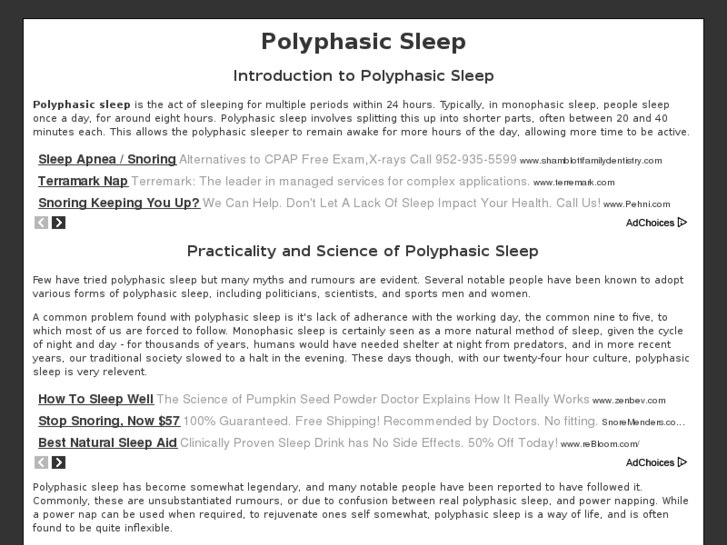 www.polyphasicsleep.co.uk