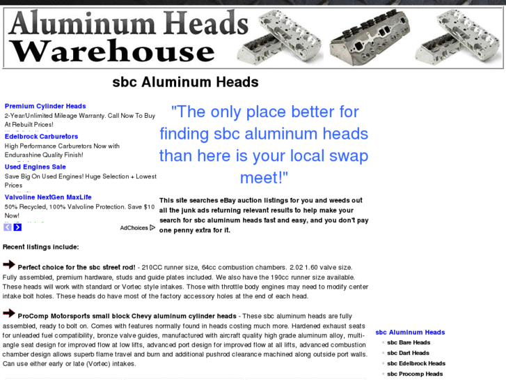 www.sbcaluminumheads.com